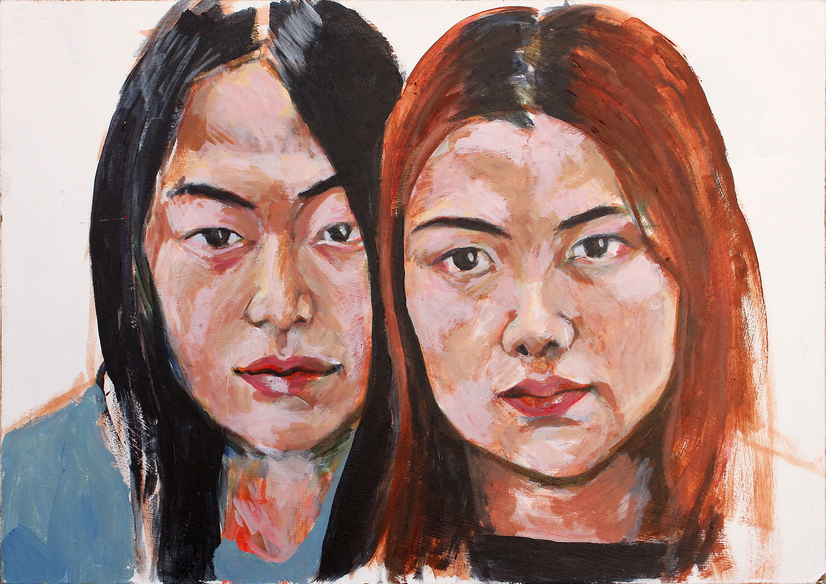 Portraits of Serena and Winnie